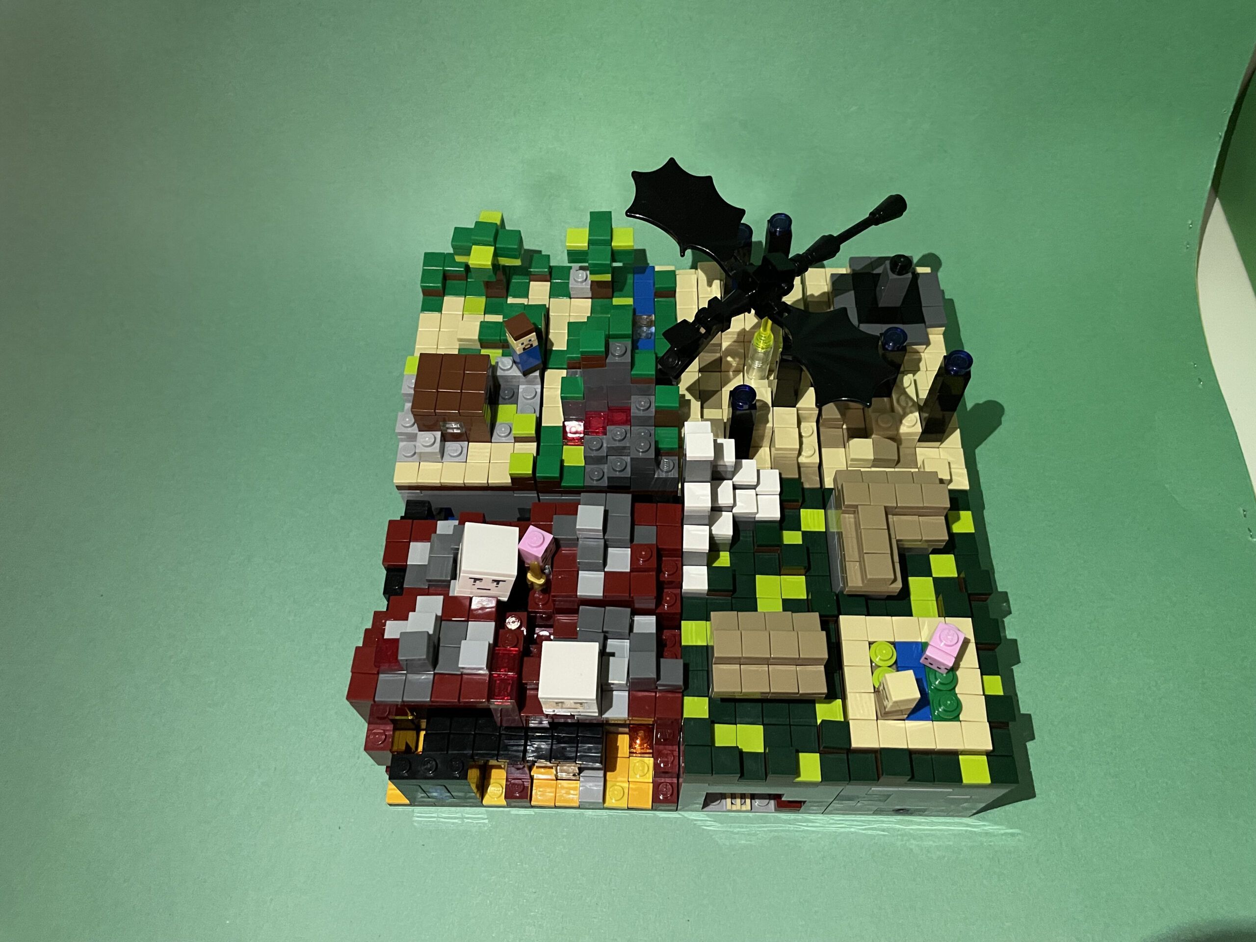 Lego 21102 minecraft micro world sale